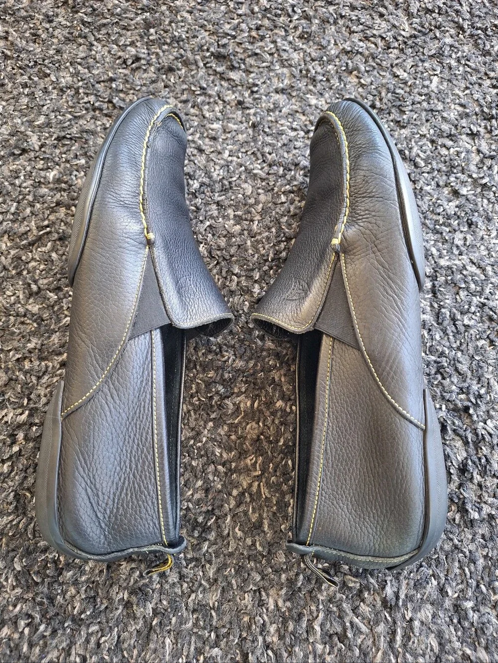 Michael Toschi Onda Driving Loafers Shoes Mens Size 13 Black Leather